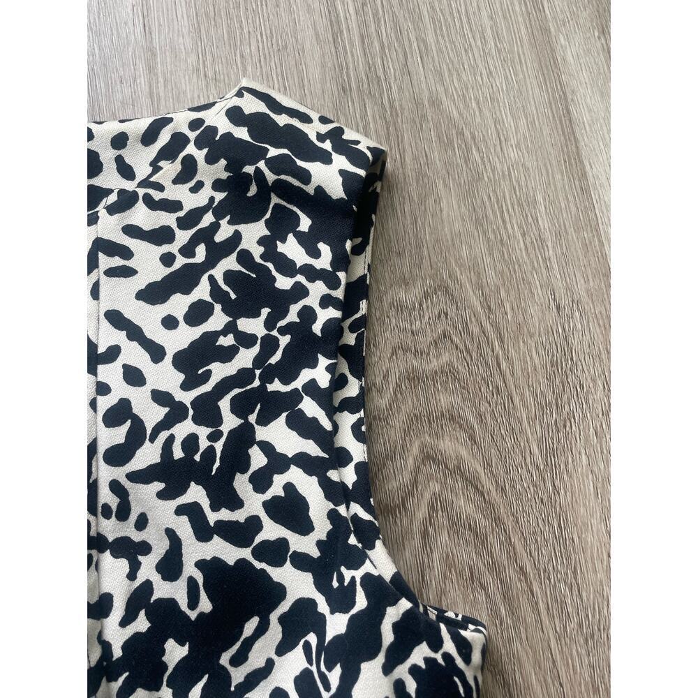 Talbots Leopard Print Dress, Petite size 8P, sleeveless - Picture 6 of 9